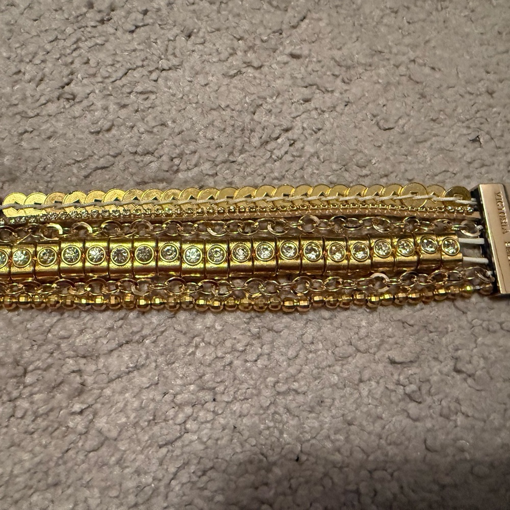 Victoria Emerson Gold Layered Bracelet